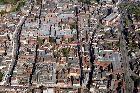 aeroengland | aerial photograph of Colchester Essex England UK