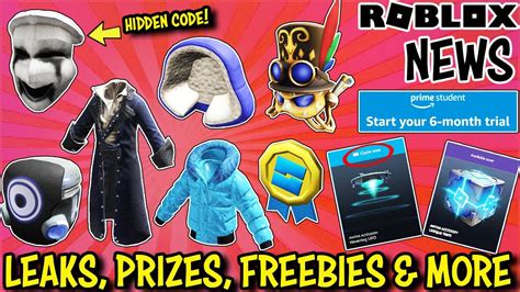 ROBLOX NEWS: What Are These Things?!, FREE Amazon Prime, FREE Layered Items, Dream Jam & More ...