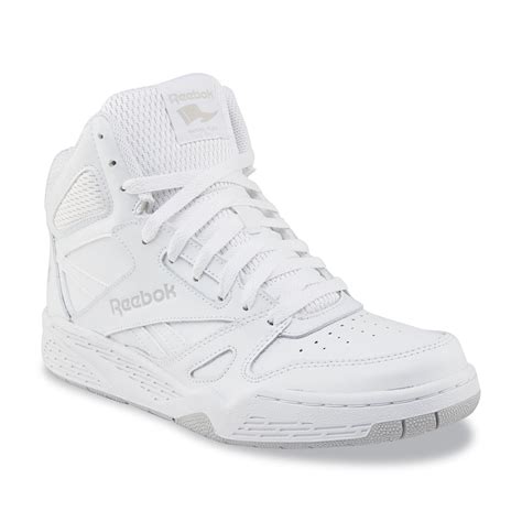 Reebok Men's Royal BB4500 High-Top Leather Basketball Shoe - White | Shop Your Way: Online ...