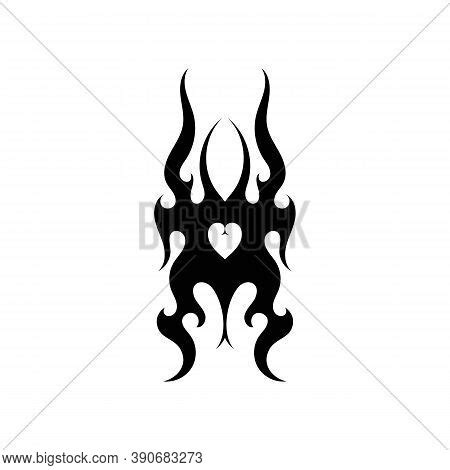 Tribal Flame Vector Vector & Photo (Free Trial) | Bigstock