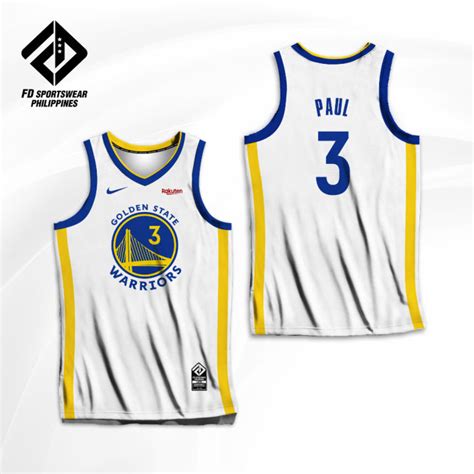 CHRIS PAUL GOLDEN STATE WARRIORS FULL SUBLIMATED JERSEY | Lazada PH