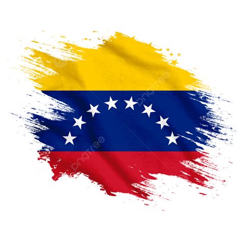 Venezuela New Watercolor Flag Brush, Venezuela, Flag, Venezuela Day PNG Transparent Clipart ...