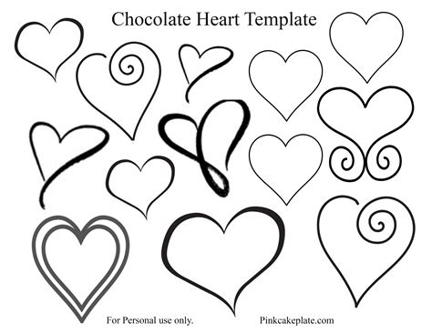 Imatge relacionada | Chocolate decorations, Chocolate template, Chocolate hearts