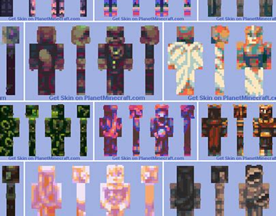 Minecraft Designer Skins Projects :: Photos, videos, logos, illustrations and branding :: Behance