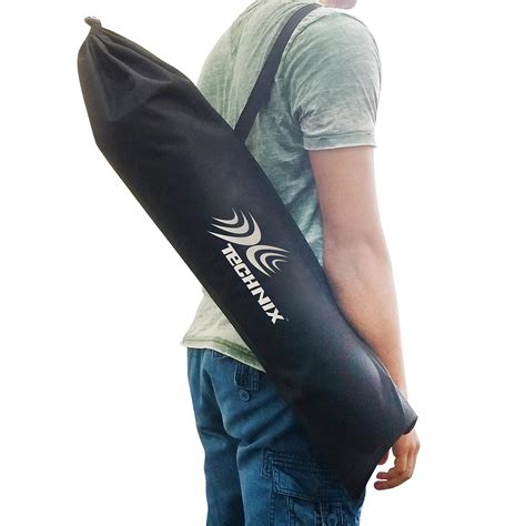 Technix 8907313008568 Plastic Yoga Mat Cover with Adjustable Strap (Black) - Buy Online in UAE ...