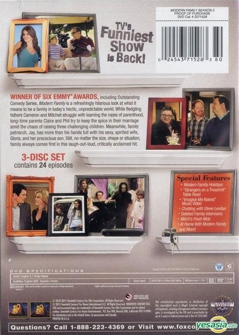 YESASIA: Modern Family (DVD) (The Complete Second Season) (US Version ...