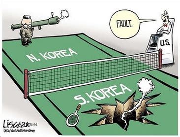 Timeline/Political Cartoon - The Korean War