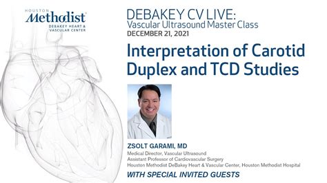 Interpretation of Carotid Duplex and TCD Studies (Zsolt Garami, MD) December 21, 2021 - YouTube