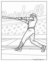 20 Baseball Coloring Pages Free PDF Printables sketch template