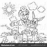 Coloring Page Clipart 101681  Illustration By Alex Bannykh sketch template