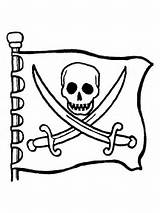 Jolly Roger Flag Coloring Page  ClipArt Best sketch template