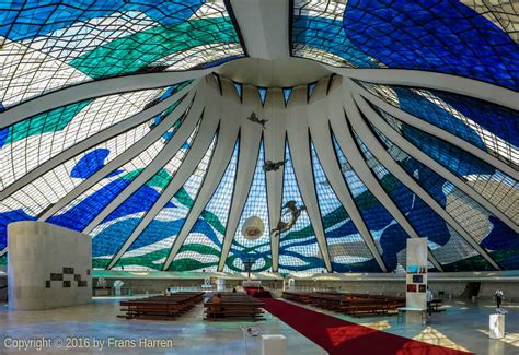 Inside of the Cathedral of Brasília ~ Frans Harren Photography