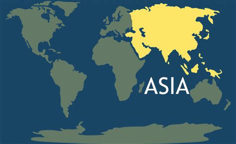 Asia Continent | The 7 Continents of the World