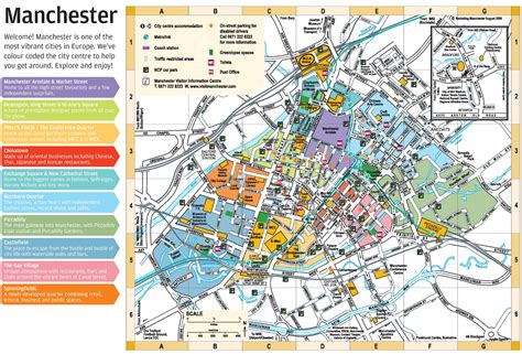 Manchester City Centre Map | Time Zone Map