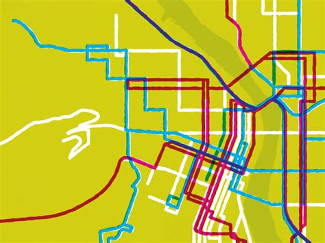 Transit Maps: Project: Historical Passenger Rail of Portland, Oregon