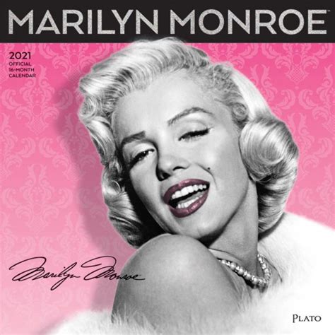 Marilyn Monroe 2021 Square Wall Calendar by Plato | Plato Calendars