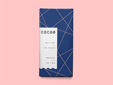 Cacao Chocolate | Packaging design, Chocolate packaging, Packaging inspiration