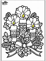Candele Di Natale  Disegni Da Colorare sketch template