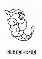Dibujos Para Colorear caterpie  Eshellokidscom sketch template