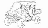 Polaris Ranger Utv Drawings Sketch Coloring Page sketch template