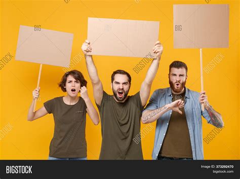 Angry Protesting Young Image & Photo (Free Trial) | Bigstock