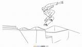 Skate Park Coloring Page  Home sketch template