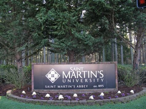 Saint Martin's University sign | The sign at the College St.… | Flickr