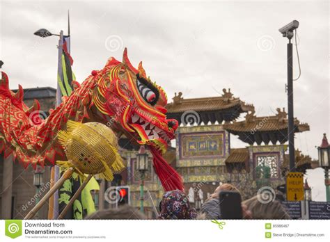 Liverpool Chinese New Year Street Parade Editorial Photography - Image of chinatown, colorful ...