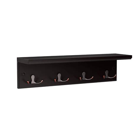 Best Wooden Wall-Mount Coat Rack With Shelf - Home & Home