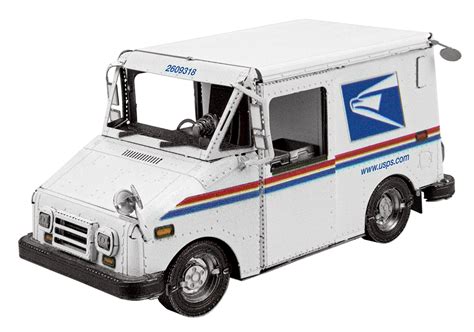 USPS LLV Mail Truck Metal Earth | 3D Metal Model Kits