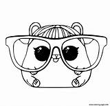 LOL Pet Coloring Page Cherry Hamster Printable sketch template