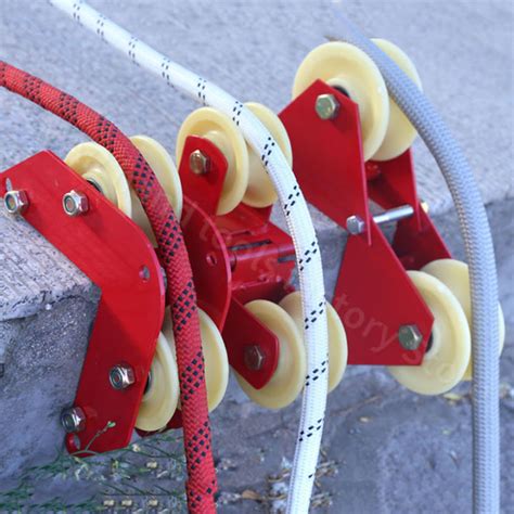 【CW】Rope Retract Pulley Sling Safety Rope Manual Pulley With Thicken ...