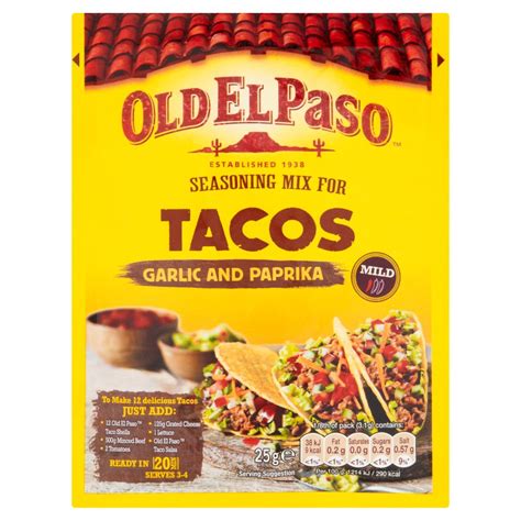 Old El Paso Seasoning Mix Taco 35g - Centra