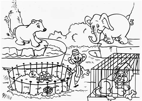 get this preschool zoo coloring pages to print 28184 - free printable zoo coloring pages for ...