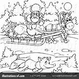 Coloring Page Clipart 101645  Illustration By Alex Bannykh sketch template