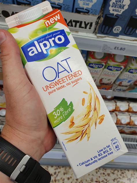 Alpro Oat Longlife Milk Alternative 1 Litre – Vegan Food UK