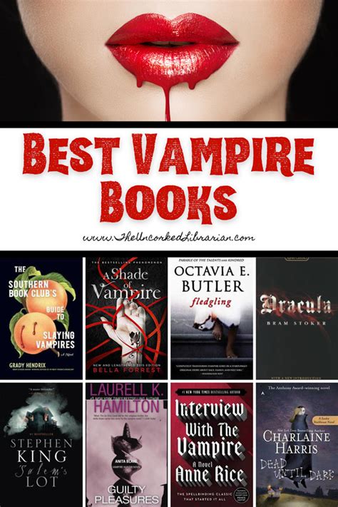 50 Best Vampire Books To Cure Blood Lust | The Uncorked Librarian