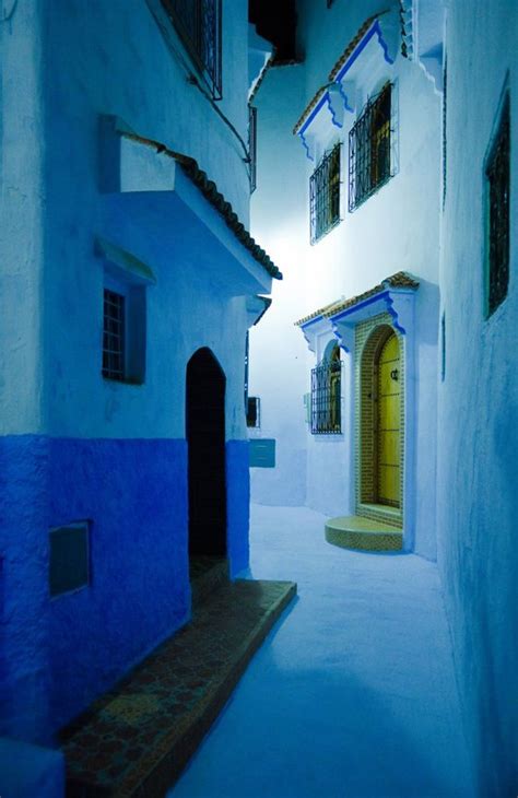 Night in Chefchaouen Photograph by Tom Hanslien | Artfinder