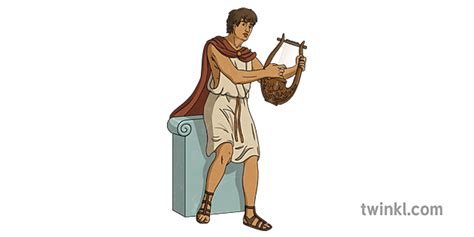 Orpheus Playing His Lyre