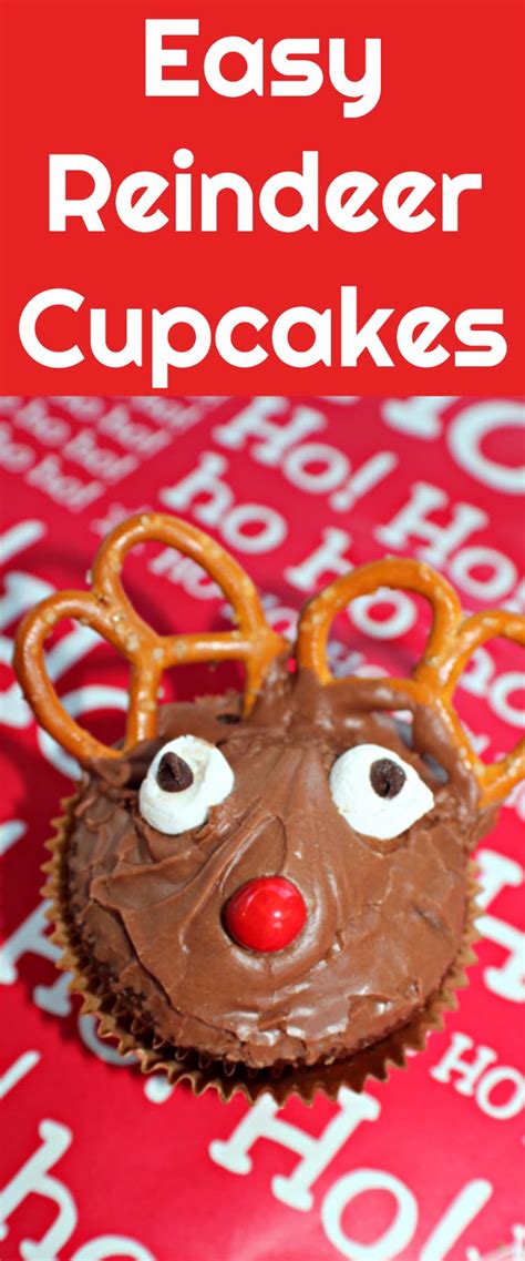 Easy Reindeer Cupcakes - EVERYONE Will Love These!
