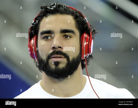 France's Yoann Huget before the friendly rugby match, France vs Argentina, at stade de France ...