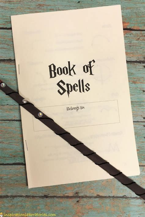 Print your own Harry Potter Book of Spells complete with wand motions, pronunciations, spell ...