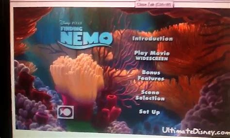 Finding Nemo Dvd Menu Disc 2