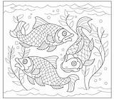 Free Fish Coloring Pages For Download Printable PDF sketch template