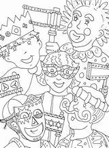 Free Printable Mardi Gras Coloring Pages sketch template