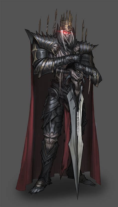 ArtStation - Deathknight, Yeo incheol | Fantasy monster, Fantasy ...