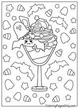 20  Kawaii Halloween Coloring Pages Free Printable PDF & Online sketch template