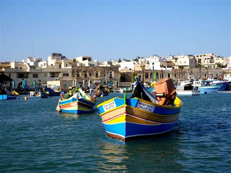 Der Himmel brennt in Marsaxlokk