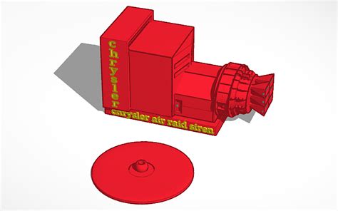 3D design chrysler air raid siren | Tinkercad