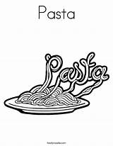 Spaghetti Coloring Page At GetColoringscom  Free Printable Colorings sketch template